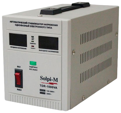 Стабилизатор Solpi-M TDR-1000W (напольный) метал.корпус