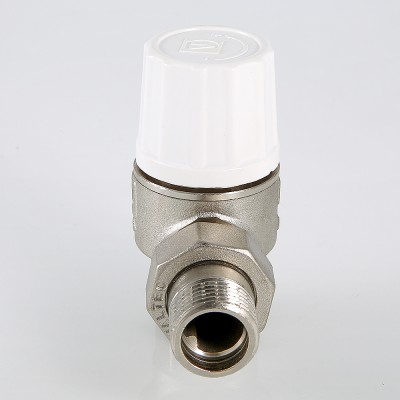 Клапан термостатический VALTEC,для радиатора повышенной пропускаемости,угловой 1/2 (8/96)