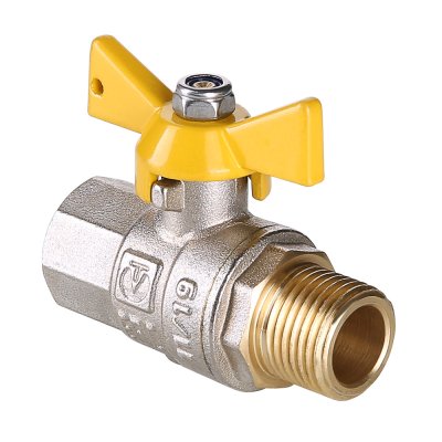 Кран шар. газ 3/4" VALTEC Valgas г/ш баб (9/81) - фото 1