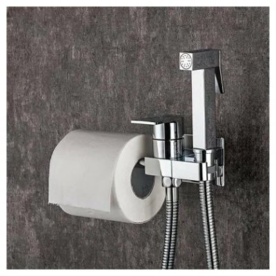 7512 F(L) Гигиенический душ со смесителем и бумагодерж (10) FRAP