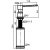 G402 Дозатор встраиваемый в мойку