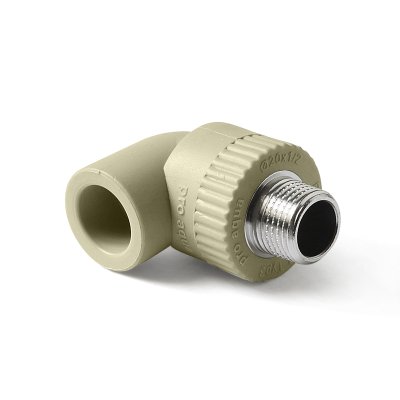 Уголок комбинир.25*1/2"ш PRO-AQUA Grise (серый)  (10/150) - фото 1